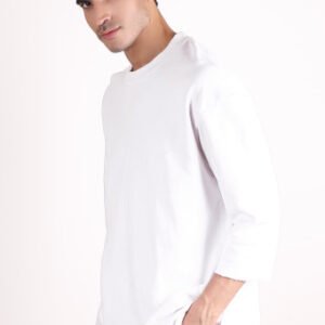 white sweatshirt